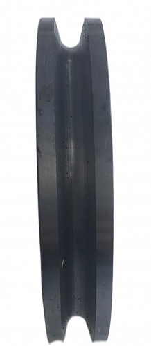 Ролик ф115 мм, канат 4-6 мм стальной (с подшипником)