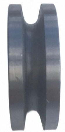 Ролик (шкив) стальной с подш ф60мм, канат 5мм